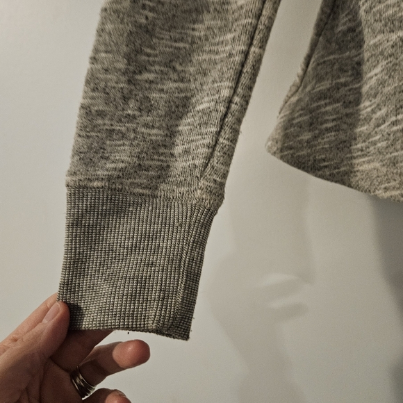 Anthropologie Saturday Sunday women's heathered grey sweater - Picture 8 of 9